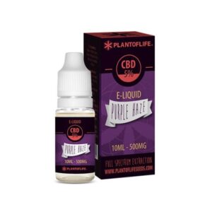 CBD E-Liquid Plant of Life Purple Haze 10 ml. 5%