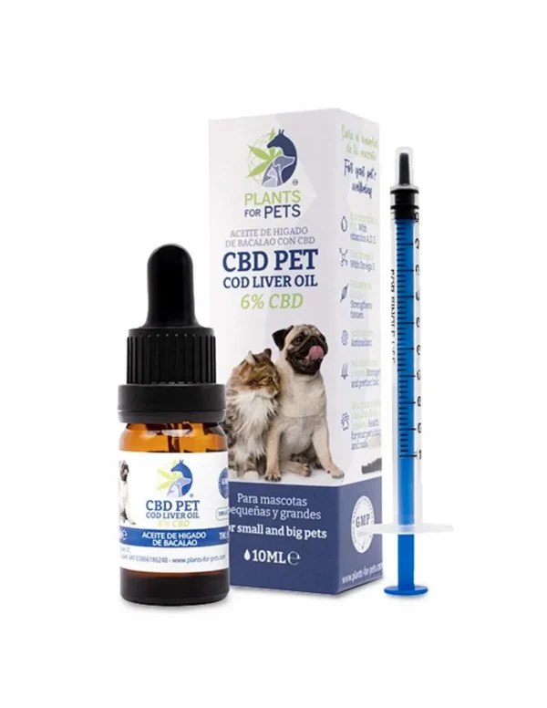 CBD Oil Pet Higado de Bacalao 6 % - 10ml