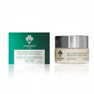 Crema Facial Antiedad 24 h. 1.000 mg. Cbd 50 m