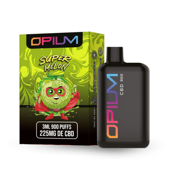 pod desechable super melon cbd pocket 3ml by opium 1